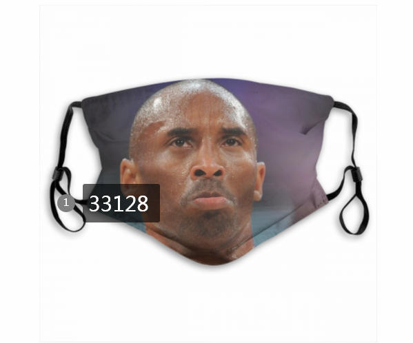 2021 NBA Los Angeles Lakers #24 kobe bryant 33128 Dust mask with filter->nba dust mask->Sports Accessory
